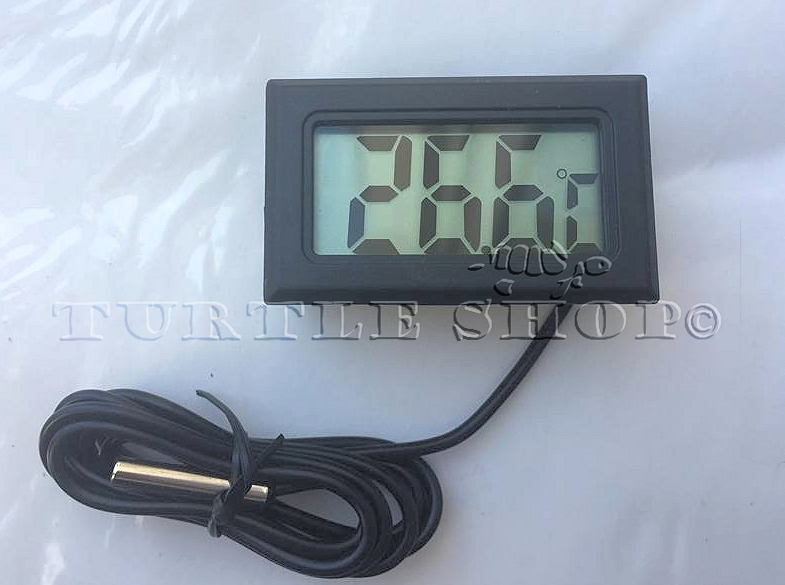 Thermomètre pour Aquarium à Tortue Numérique LCD - Univers Tortue